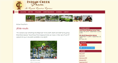 Desktop Screenshot of indiancreekfarm.com